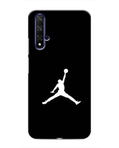 Чехол для Huawei Nova 5T с картинкой «Jordan Silhouette» Чехол для Huawei Nova 5T с картинкой «Jordan Silhouette»