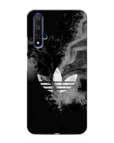Чехол для Huawei Nova 5T с картинкой «Абстрактный дым Adidas»