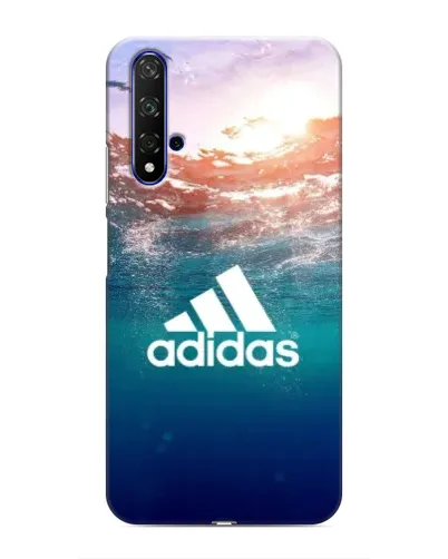 Чехол для Huawei Nova 5T с картинкой «Океанская глубина адидас»