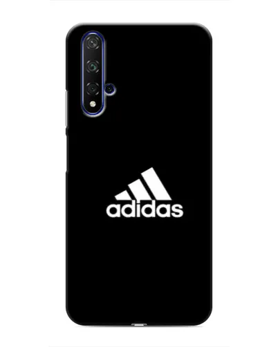 Чехол для Huawei Nova 5T с картинкой «Черная классика Adidas»