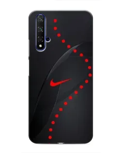 Чехол для Huawei Nova 5T с картинкой «Абстрактный дизайн Nike»