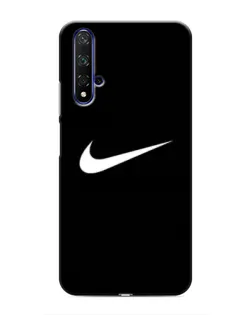Чехол для Huawei Nova 5T с картинкой «Минималистический Найк»