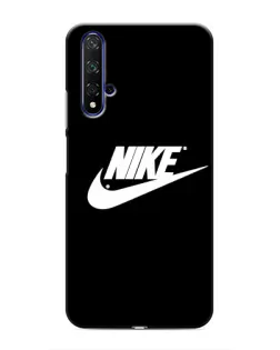 Чехол для Huawei Nova 5T с картинкой «Мазки краски Nike»