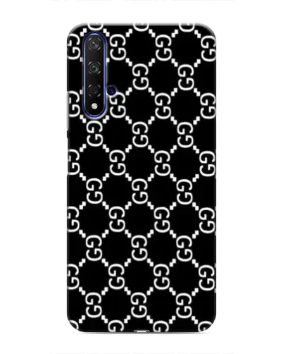 Чехол для Huawei Nova 5T с картинкой «Gucci — сетчатый паттерн»