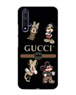 Чехол для Huawei Nova 5T с картинкой «Gucci — герои Disney и монограмма» Чехол для Huawei Nova 5T с картинкой «Gucci — герои Disney и монограмма»