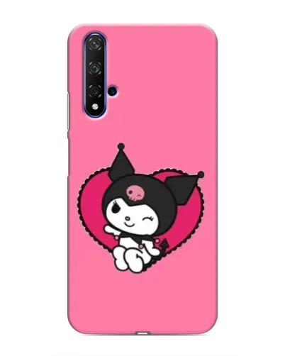 Чохол для Huawei Nova 5T з картинкою «Kuromi — любов у серці»