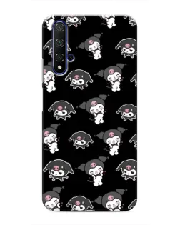 Чохол для Huawei Nova 5T з картинкою «Чорний паттерн Kuromi» Чохол для Huawei Nova 5T з картинкою «Чорний паттерн Kuromi»