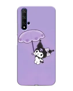 Чохол для Huawei Nova 5T з картинкою «Kuromi з парасолькою» Чохол для Huawei Nova 5T з картинкою «Kuromi з парасолькою»