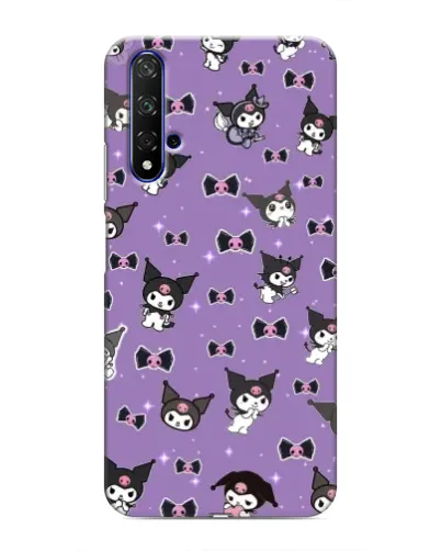 Чохол для Huawei Nova 5T з картинкою «Kuromi — патерн»