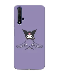 Чохол для Huawei Nova 5T з картинкою «Kuromi на ліловому фоні» Чохол для Huawei Nova 5T з картинкою «Kuromi на ліловому фоні»