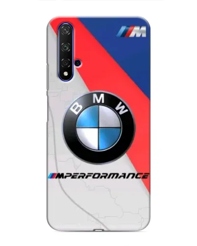 Чехол для Huawei Nova 5T с картинкой «BMW Performance стиль»