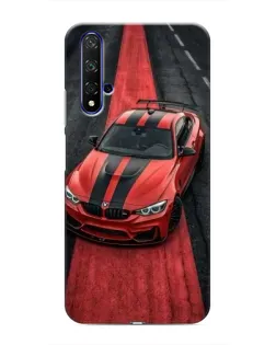 Чехол для Huawei Nova 5T с картинкой «BMW на красной дорожке»