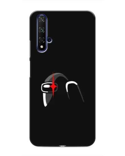 Чехол для Huawei Nova 5T с картинкой «Among Us шлем»