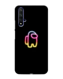 Чехол для Huawei Nova 5T с картинкой «Among Us градиент»