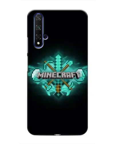 Чехол для Huawei Nova 5T с картинкой «Minecraft Diamond лого» Чехол для Huawei Nova 5T с картинкой «Minecraft Diamond лого»