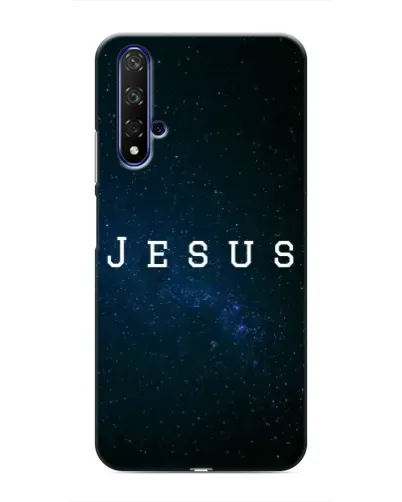 Чехол для Huawei Nova 5T с картинкой «Звездное небо Jesus»