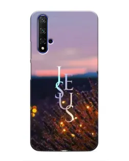 Чехол для Huawei Nova 5T с картинкой «Свет Божий ночью»