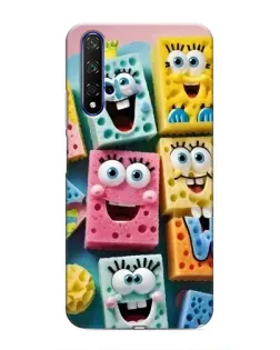 Чехол для Huawei Nova 5T с картинкой «Цветные губки» Чехол для Huawei Nova 5T с картинкой «Цветные губки»