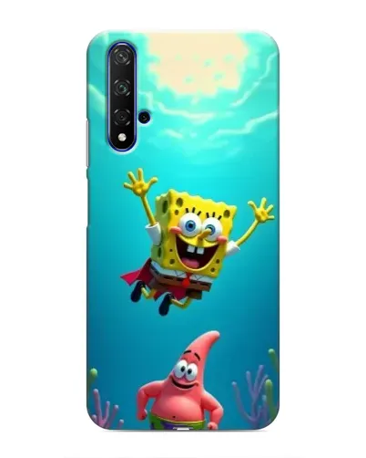 Чехол для Huawei Nova 5T с картинкой «Спанч Боб под водой» Чехол для Huawei Nova 5T с картинкой «Спанч Боб под водой»