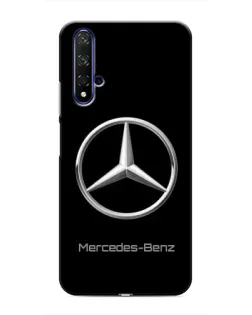 Чехол для Huawei Nova 5T с картинкой «Mercedes Silver Logo»