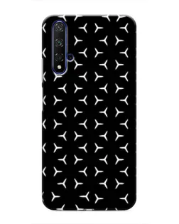 Чехол для Huawei Nova 5T с картинкой «Mercedes паттерн звезд»