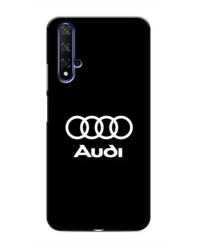 Чехол для Huawei Nova 5T с картинкой «Классическое лого Audi»