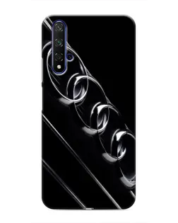 Чехол для Huawei Nova 5T с картинкой «Audi — абстрактные кольца» Чехол для Huawei Nova 5T с картинкой «Audi — абстрактные кольца»
