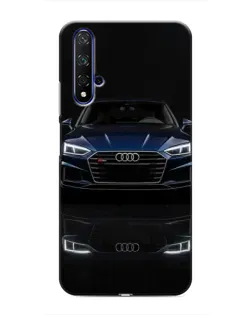 Чехол для Huawei Nova 5T с картинкой «Audi — ночное отражение» Чехол для Huawei Nova 5T с картинкой «Audi — ночное отражение»