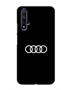 Чехол для Huawei Nova 5T с картинкой «Audi White Logo» Чехол для Huawei Nova 5T с картинкой «Audi White Logo»