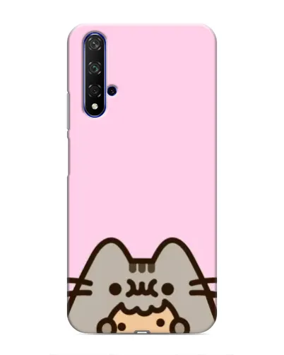 Чехол для Huawei Nova 5T с картинкой «Pusheen и печенье» Чехол для Huawei Nova 5T с картинкой «Pusheen и печенье»