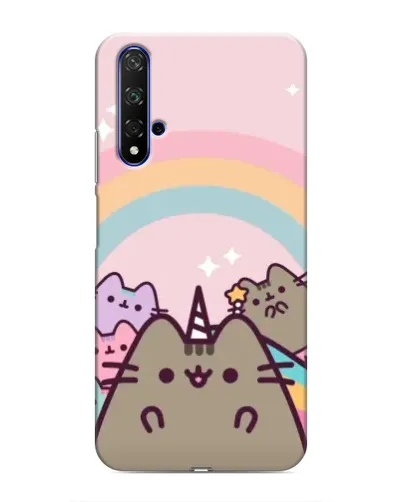 Чехол для Huawei Nova 5T с картинкой «Единорог Pusheen» Чехол для Huawei Nova 5T с картинкой «Единорог Pusheen»