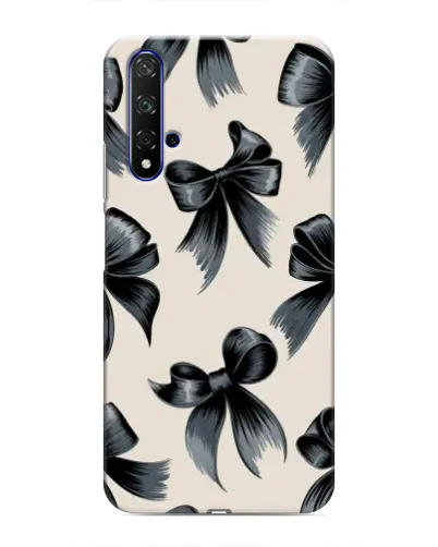 Чехол для Huawei Nova 5T с картинкой «Банты Coquette»