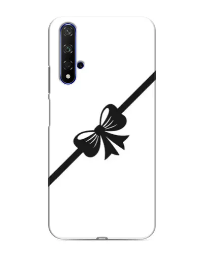 Чехол для Huawei Nova 5T с картинкой «Диагональный бант»