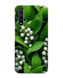Чехол для Huawei Nova 5T с картинкой «Ландыши в зелени»