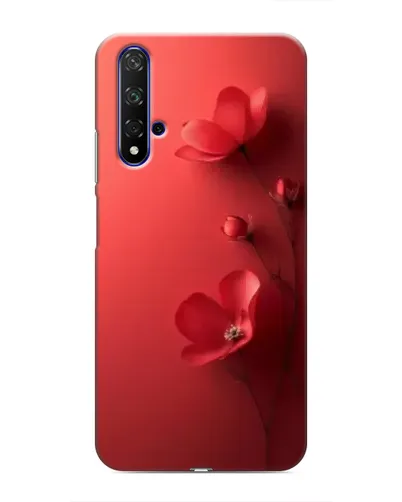 Чехол для Huawei Nova 5T с картинкой «Маковые соцветия»
