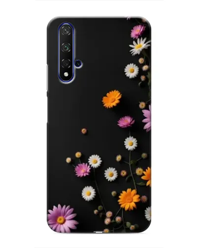Чехол для Huawei Nova 5T с картинкой «Цветочная композиция»
