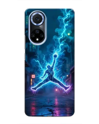 Чохол для Huawei Nova 9 SE з картинкою «Jordan Gold Jumpman»