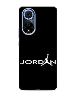 Чохол для Huawei Nova 9 SE з картинкою «Jordan White Logo»