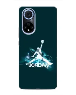 Чохол для Huawei Nova 9 SE з картинкою «Jordan Blue Fire»