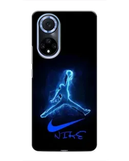Чохол для Huawei Nova 9 SE з картинкою «Jordan Neon Blue»