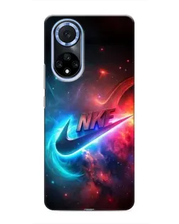 Чехол для Huawei Nova 9 SE с картинкой «Огненный логотип Nike» Чехол для Huawei Nova 9 SE с картинкой «Огненный логотип Nike»