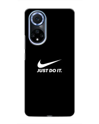 Чехол для Huawei Nova 9 SE с картинкой «Минимализм от Nike»
