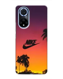 Чехол для Huawei Nova 9 SE с картинкой «Nike на закате солнца» Чехол для Huawei Nova 9 SE с картинкой «Nike на закате солнца»
