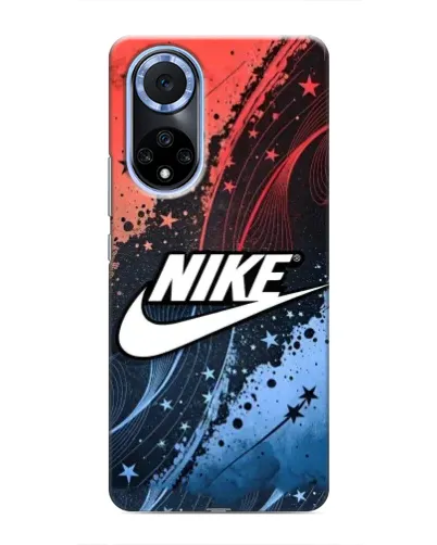 Чехол для Huawei Nova 9 SE с картинкой «Градиентный принт Найк»