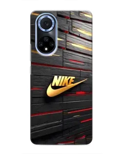 Чехол для Huawei Nova 9 SE с картинкой «Золотой Nike на металле» Чехол для Huawei Nova 9 SE с картинкой «Золотой Nike на металле»