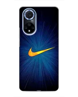 Чехол для Huawei Nova 9 SE с картинкой «Синий пульс Nike» Чехол для Huawei Nova 9 SE с картинкой «Синий пульс Nike»