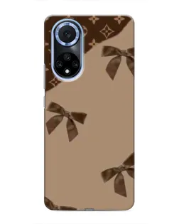 Чехол для Huawei Nova 9 SE с картинкой «LV — кофейный атлас»
