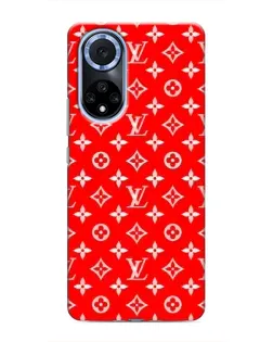 Чехол для Huawei Nova 9 SE с картинкой «Яркий паттерн LV»