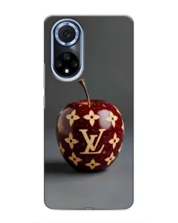 Чехол для Huawei Nova 9 SE с картинкой «Красное яблоко LV»