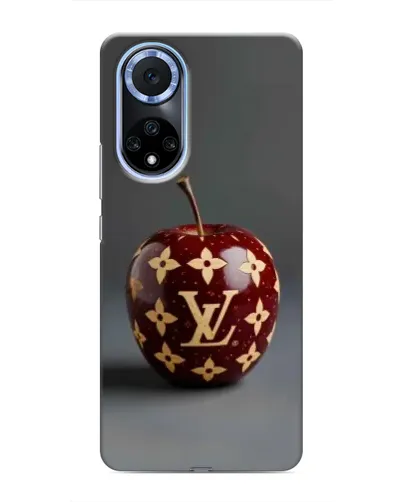 Чехол для Huawei Nova 9 SE с картинкой «Красное яблоко LV»